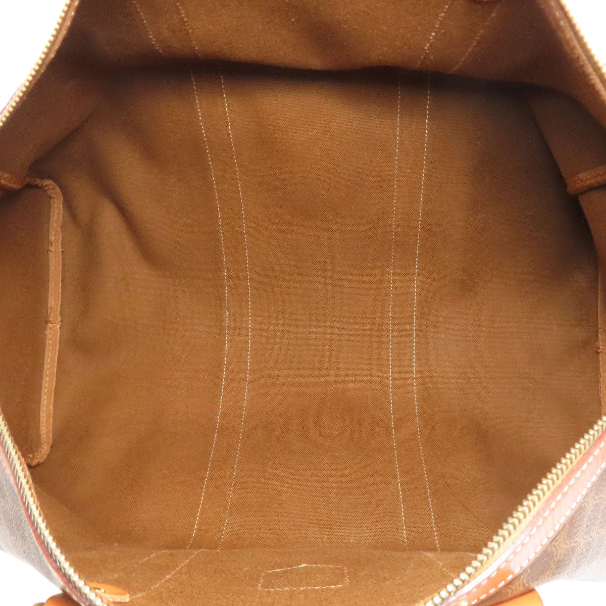 CELINE Boston Duffel bag PVC Brown Macadam Pattern