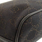 GUCCI Handbag 07198 canvas black GG pattern accessory pouch