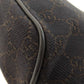 GUCCI Handbag 07198 canvas black GG pattern accessory pouch