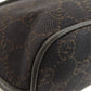 GUCCI Handbag 07198 canvas black GG pattern accessory pouch