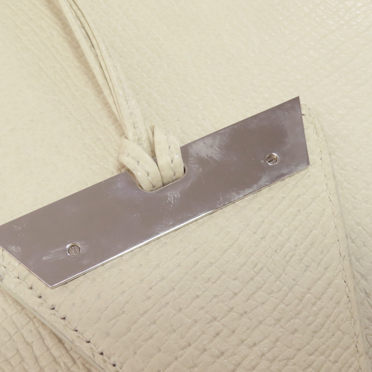 LOEWE Shoulder Bag leather white Barcelona
