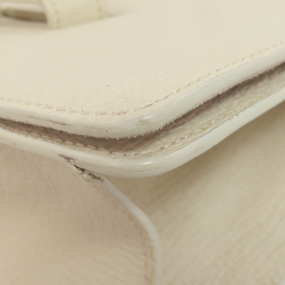 LOEWE Shoulder Bag leather white Barcelona