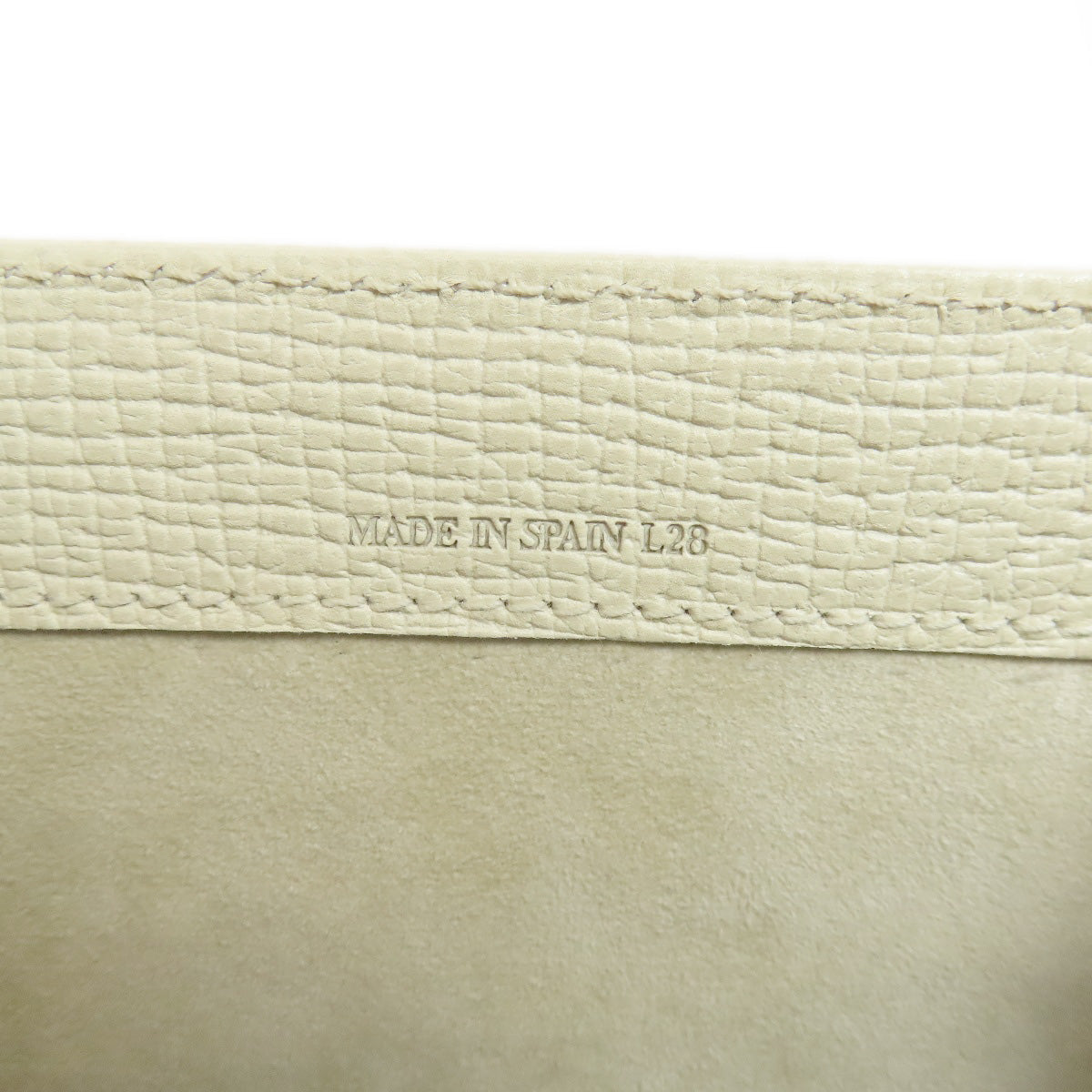 LOEWE Shoulder Bag leather white Barcelona