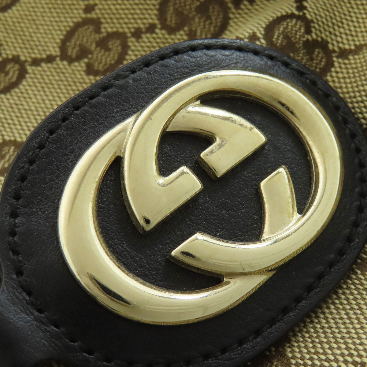 GUCCI Shoulder Bag 232955 canvas Brown Sukey