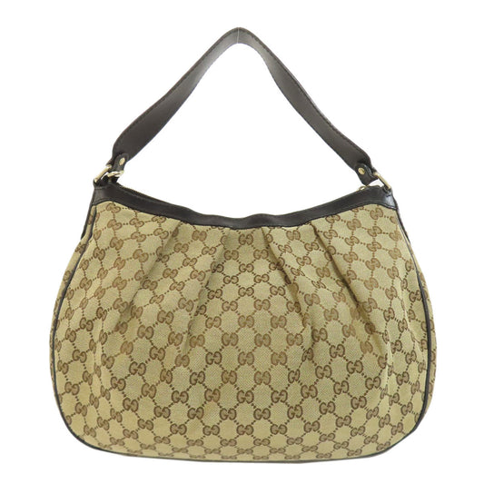 GUCCI Shoulder Bag 232955 canvas Brown Sukey