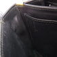 CELINE Shoulder Bag leather black logo