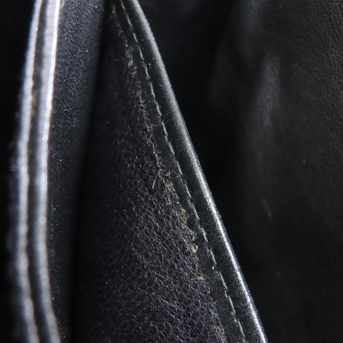 CELINE Shoulder Bag leather black logo