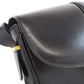CELINE Shoulder Bag leather black logo