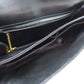 CELINE Shoulder Bag leather black logo