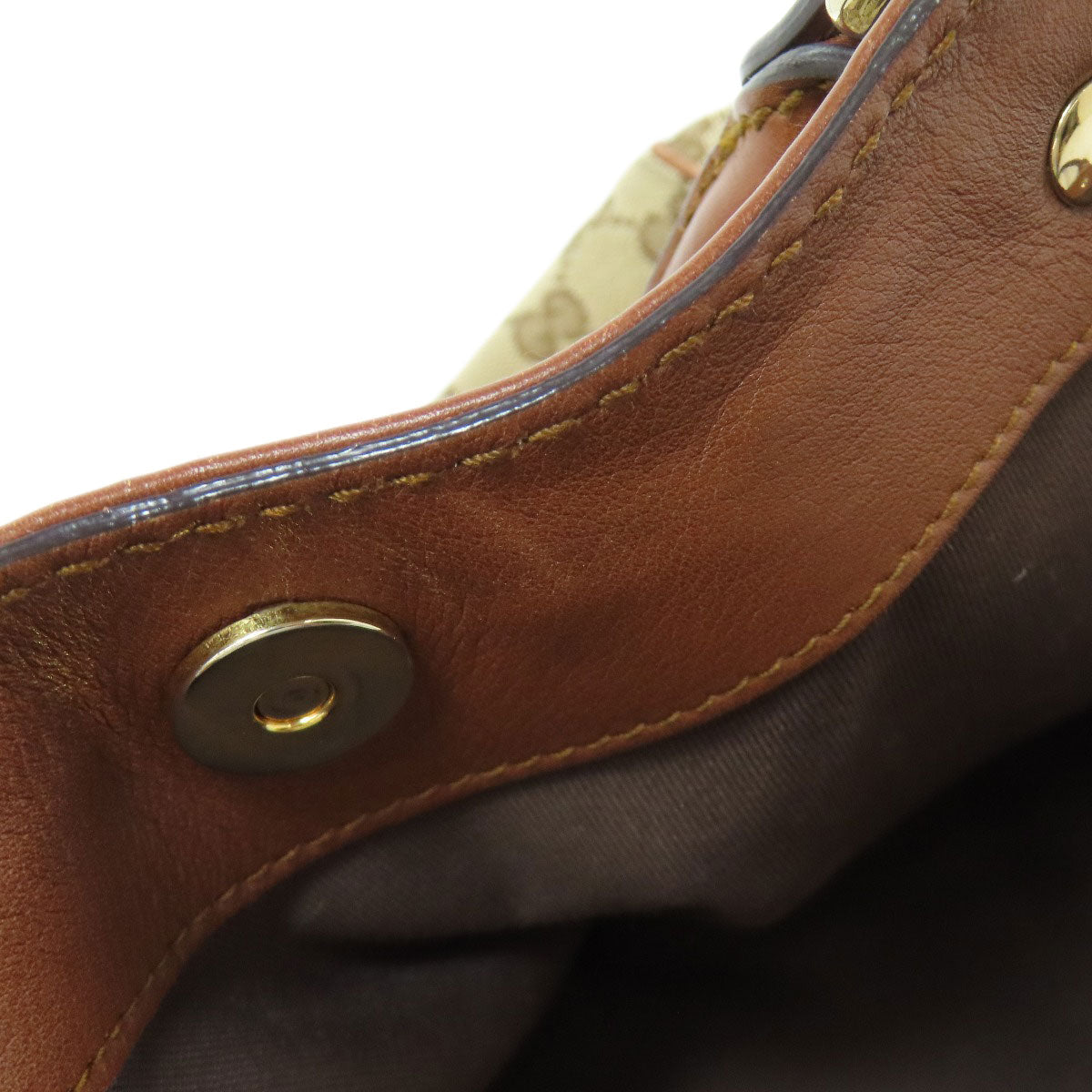 GUCCI Handbag 211944 canvas Brown Sukey GG