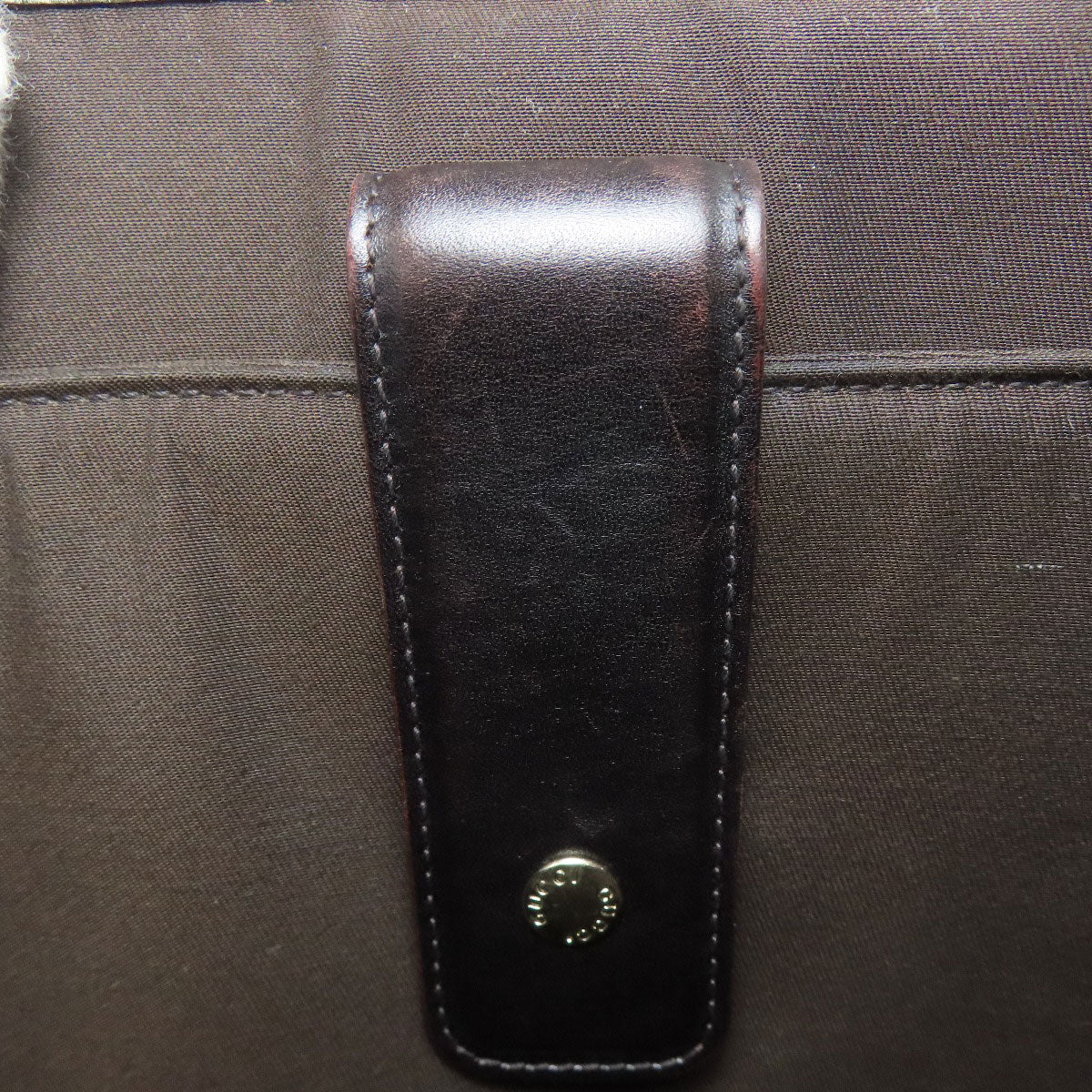 GUCCI Shoulder Bag 223665 leather Brown Diamante