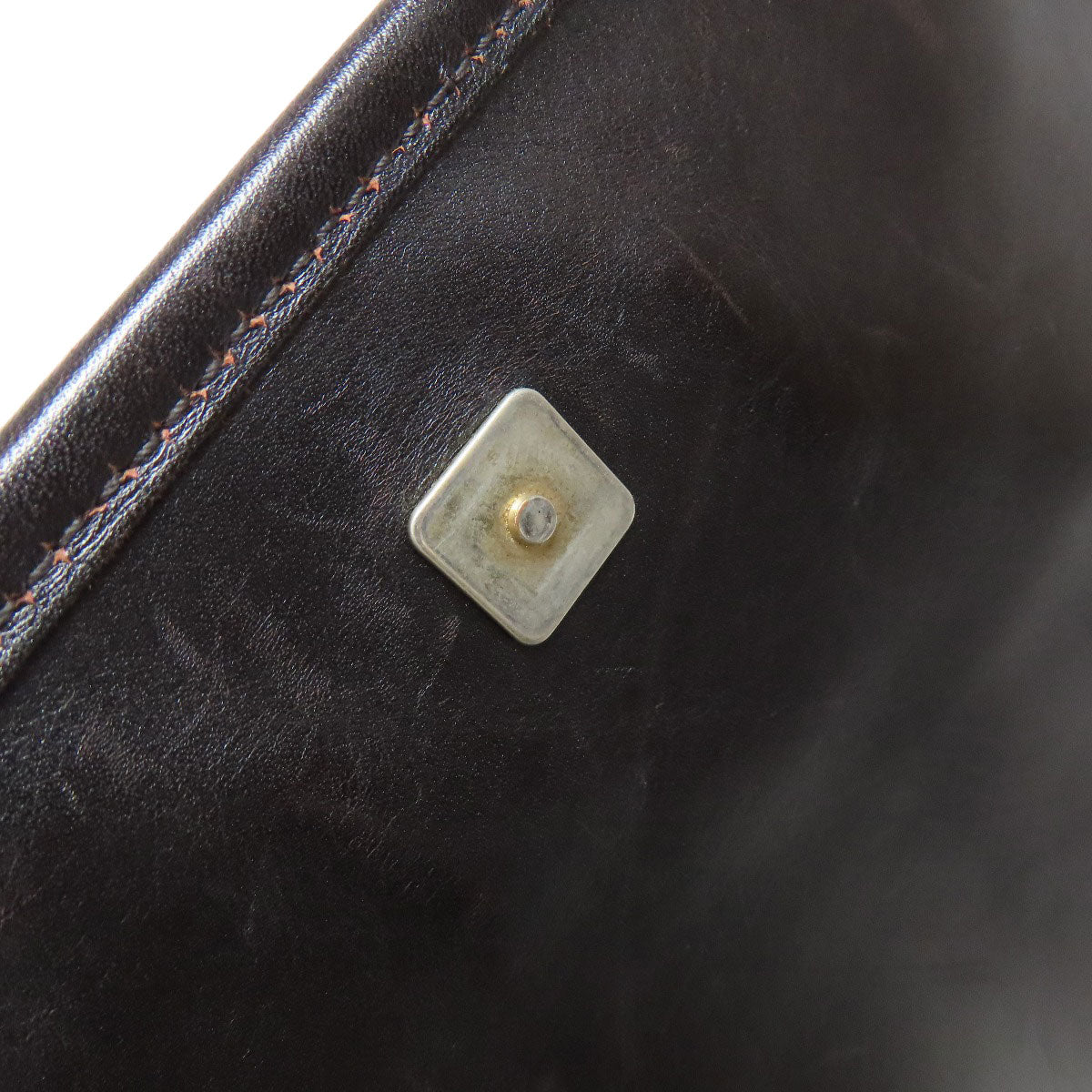 GUCCI Shoulder Bag 223665 leather Brown Diamante