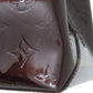 LOUIS VUITTON Handbag M93641 Vernis purple Wilsher PM