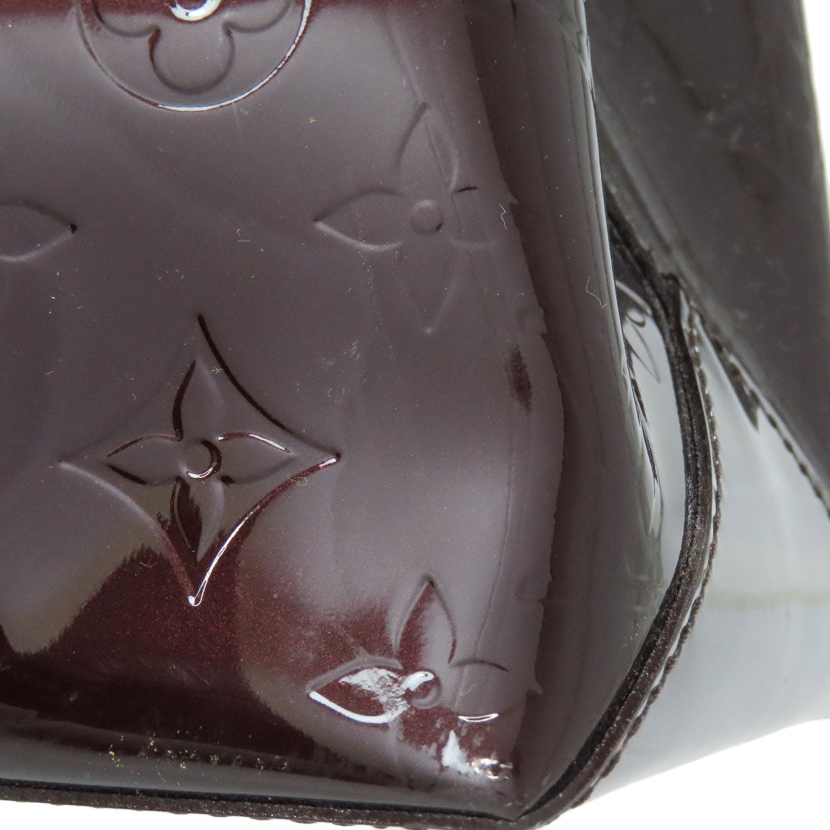 LOUIS VUITTON Handbag M93641 Vernis purple Wilsher PM