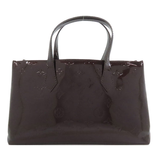LOUIS VUITTON Handbag M93641 Vernis purple Wilsher PM