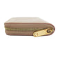 LOUIS VUITTON Coin case M91762 Vernis pink beige Zippy coin purse Women Used Authentic