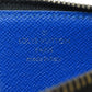 LOUIS VUITTON Coin case M80994 Monogram Eclipse black Zippy Dragonne Trunk Print Women Used Authentic