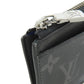 LOUIS VUITTON Coin case M80994 Monogram Eclipse black Zippy Dragonne Trunk Print Women Used Authentic