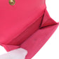 CHANEL Bifold Wallet Calfskin pink Tri-fold Boy Chanel Women Used Authentic