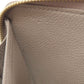 LOUIS VUITTON Long Wallet Purse M69034 Ann Platt beige Zippy wallet Women Used Authentic