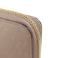 LOUIS VUITTON Long Wallet Purse M69034 Ann Platt beige Zippy wallet Women Used Authentic
