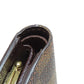 LOUIS VUITTON Bifold Wallet N61664 Damier canvas Brown Portomon Vienova Women Used Authentic