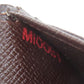 LOUIS VUITTON Bifold Wallet N61664 Damier canvas Brown Portomon Vienova Women Used Authentic
