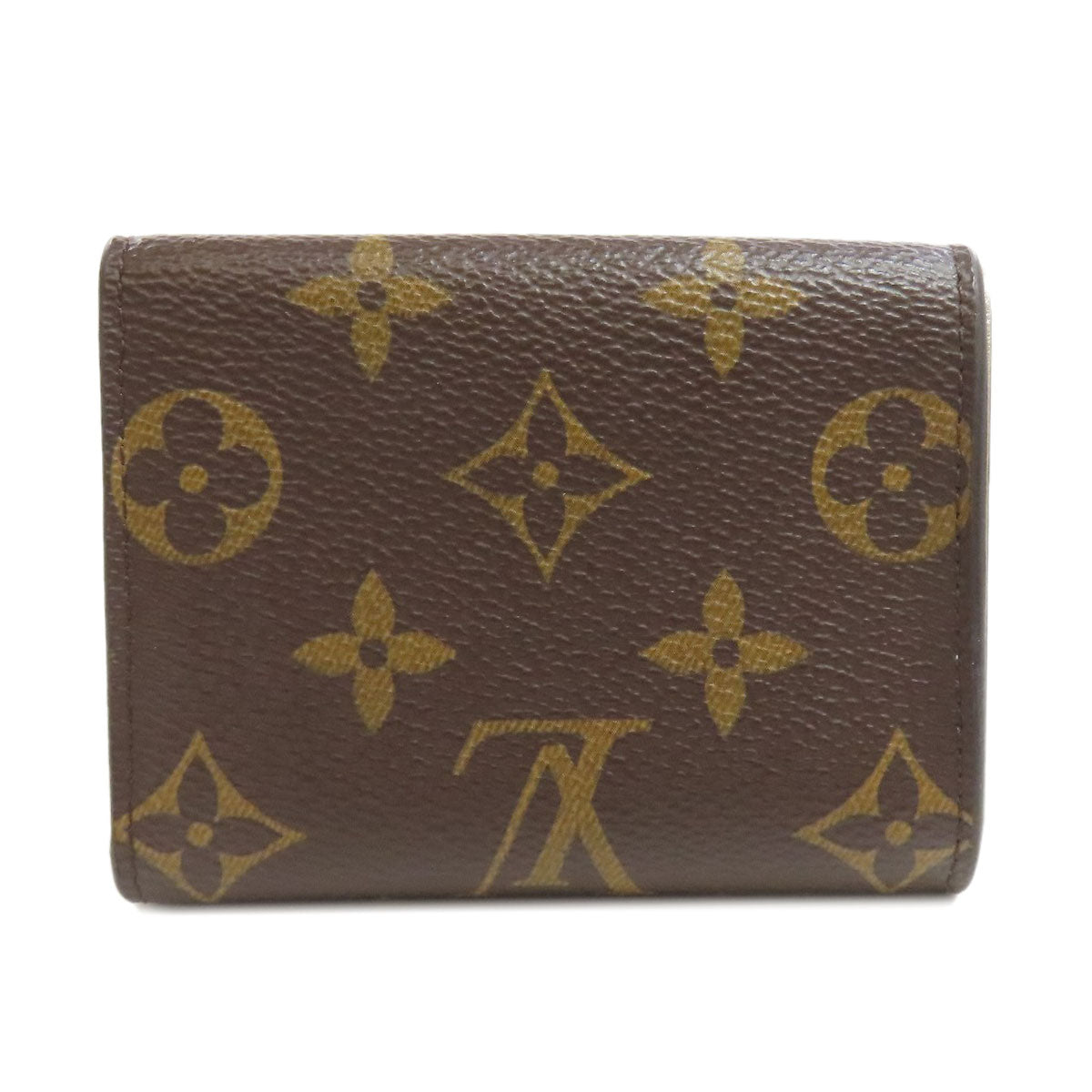 LOUIS VUITTON Bifold Wallet M81667 Monogram canvas Brown Portefeuille Celeste Women Used Authentic