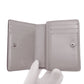 LOUIS VUITTON Bifold Wallet M80903 Monogram Mahina gray Portefeuille Clare Women Used Authentic