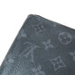 LOUIS VUITTON Long Wallet Purse M62295 Monogram Eclipse black Zippy wallet Vertical mens Used Authentic