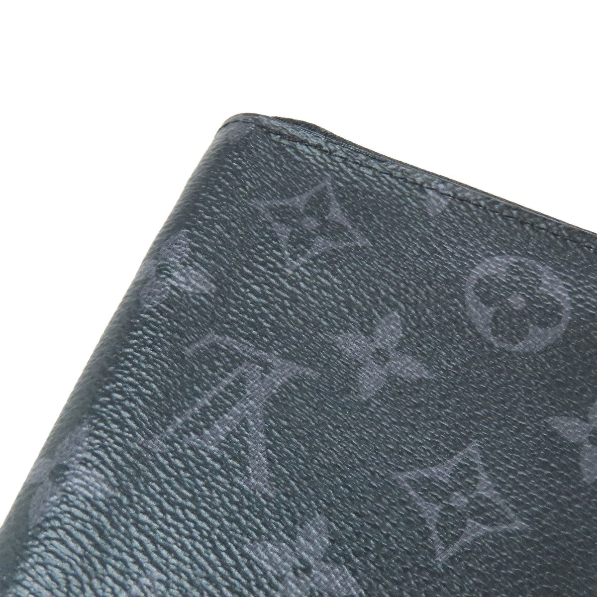 LOUIS VUITTON Long Wallet Purse M62295 Monogram Eclipse black Zippy wallet Vertical mens Used Authentic