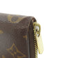 LOUIS VUITTON Coin case M60067 Monogram canvas Brown Zippy coin purse Women(Unisex) Used Authentic