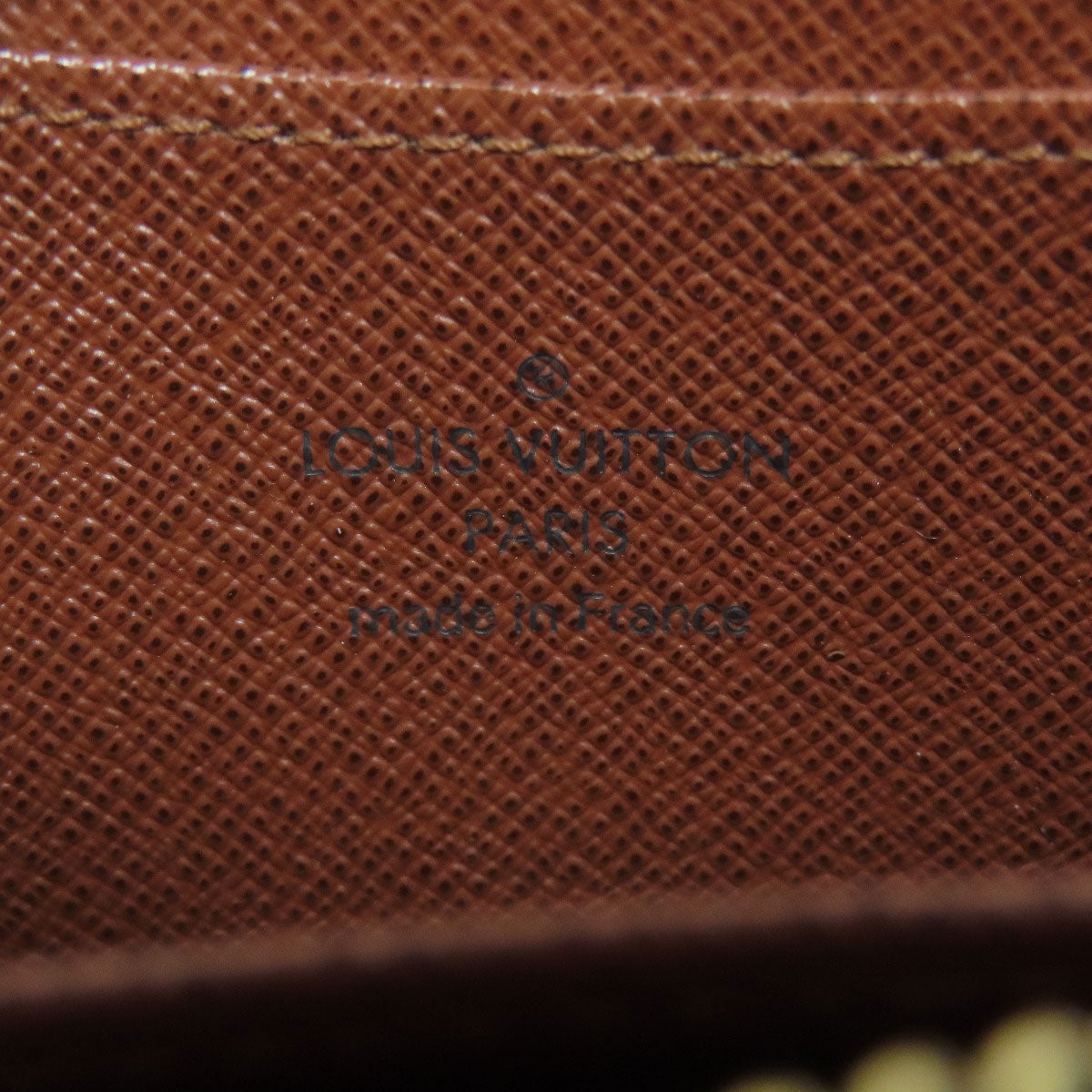LOUIS VUITTON Coin case M60067 Monogram canvas Brown Zippy coin purse Women(Unisex) Used Authentic