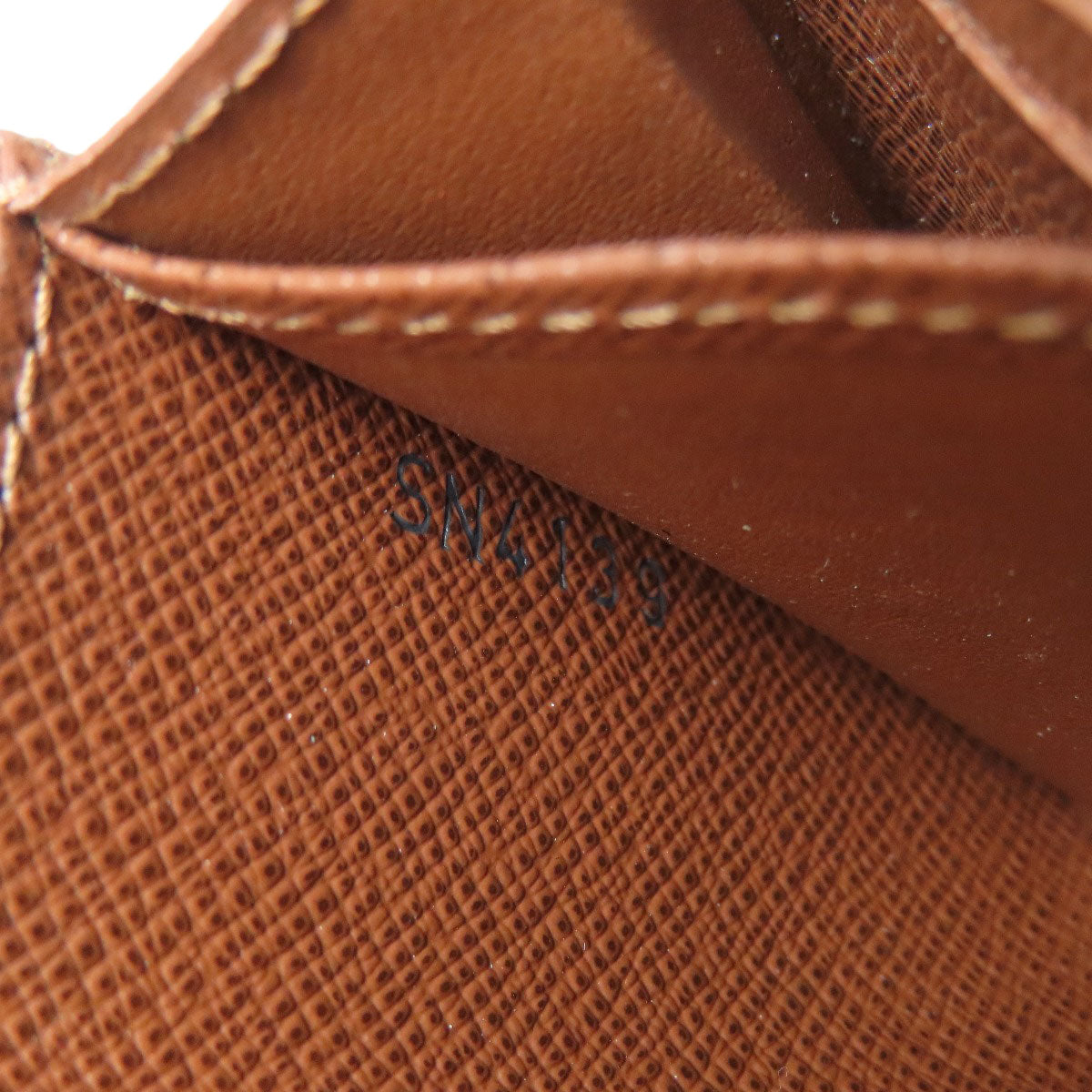 LOUIS VUITTON Coin case M60067 Monogram canvas Brown Zippy coin purse Women(Unisex) Used Authentic