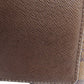 LOUIS VUITTON Bifold Wallet N63067 Damier canvas Brown Portefeuille Alexandra Women Used Authentic