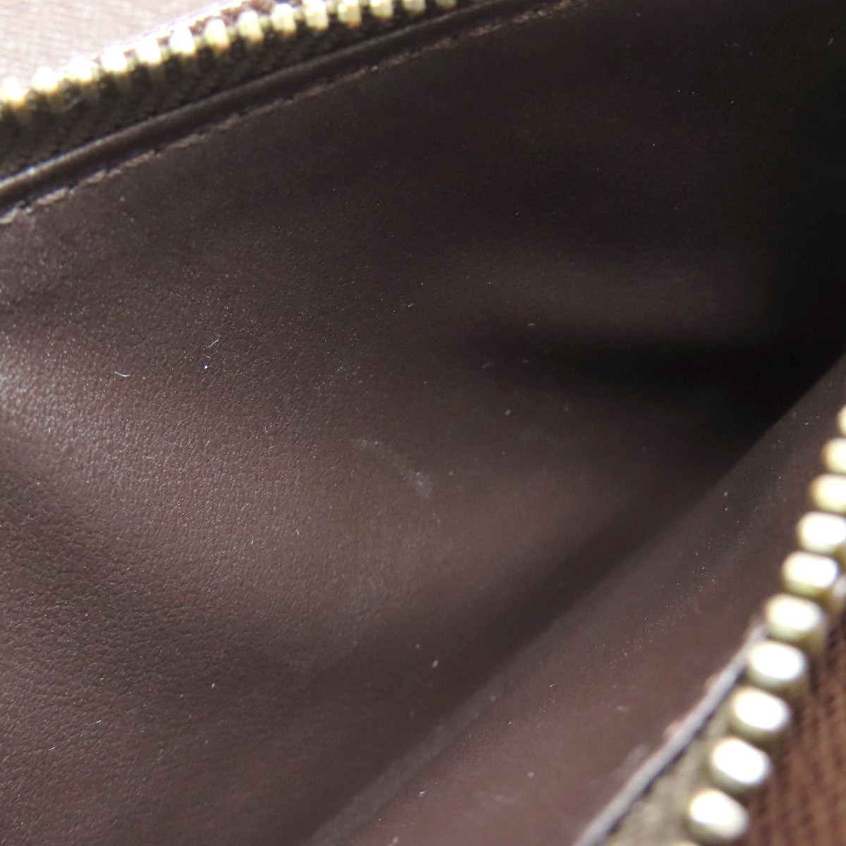 LOUIS VUITTON Bifold Wallet N63067 Damier canvas Brown Portefeuille Alexandra Women Used Authentic