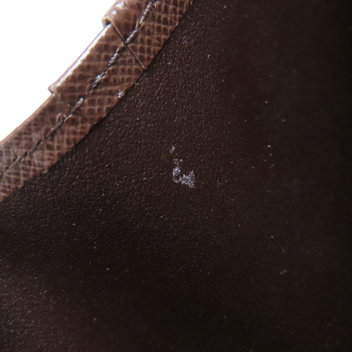 LOUIS VUITTON Bifold Wallet N61736 Damier canvas Brown Portefeuille Tresol