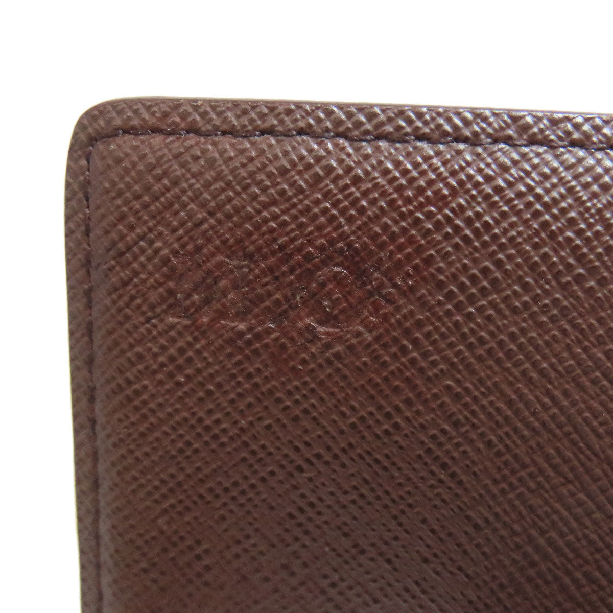 LOUIS VUITTON Bifold Wallet N61736 Damier canvas Brown Portefeuille Tresol
