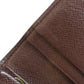 LOUIS VUITTON Bifold Wallet N61736 Damier canvas Brown Portefeuille Tresol