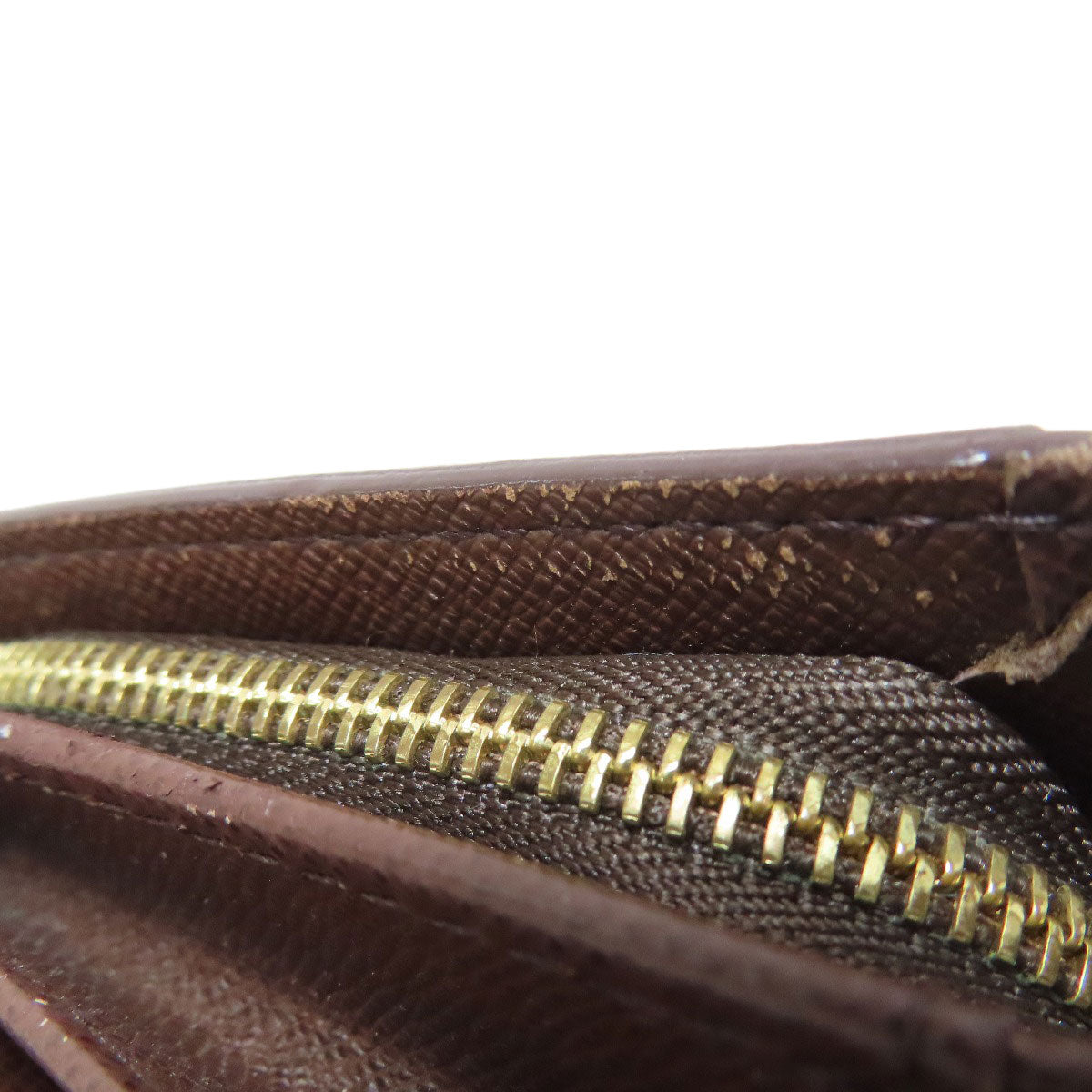 LOUIS VUITTON Bifold Wallet N61736 Damier canvas Brown Portefeuille Tresol