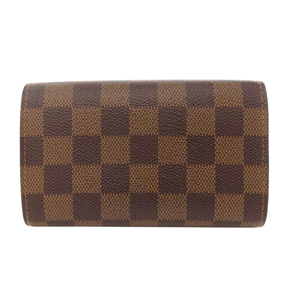 LOUIS VUITTON Bifold Wallet N61736 Damier canvas Brown Portefeuille Tresol