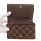 LOUIS VUITTON Bifold Wallet N61736 Damier canvas Brown Portefeuille Tresol