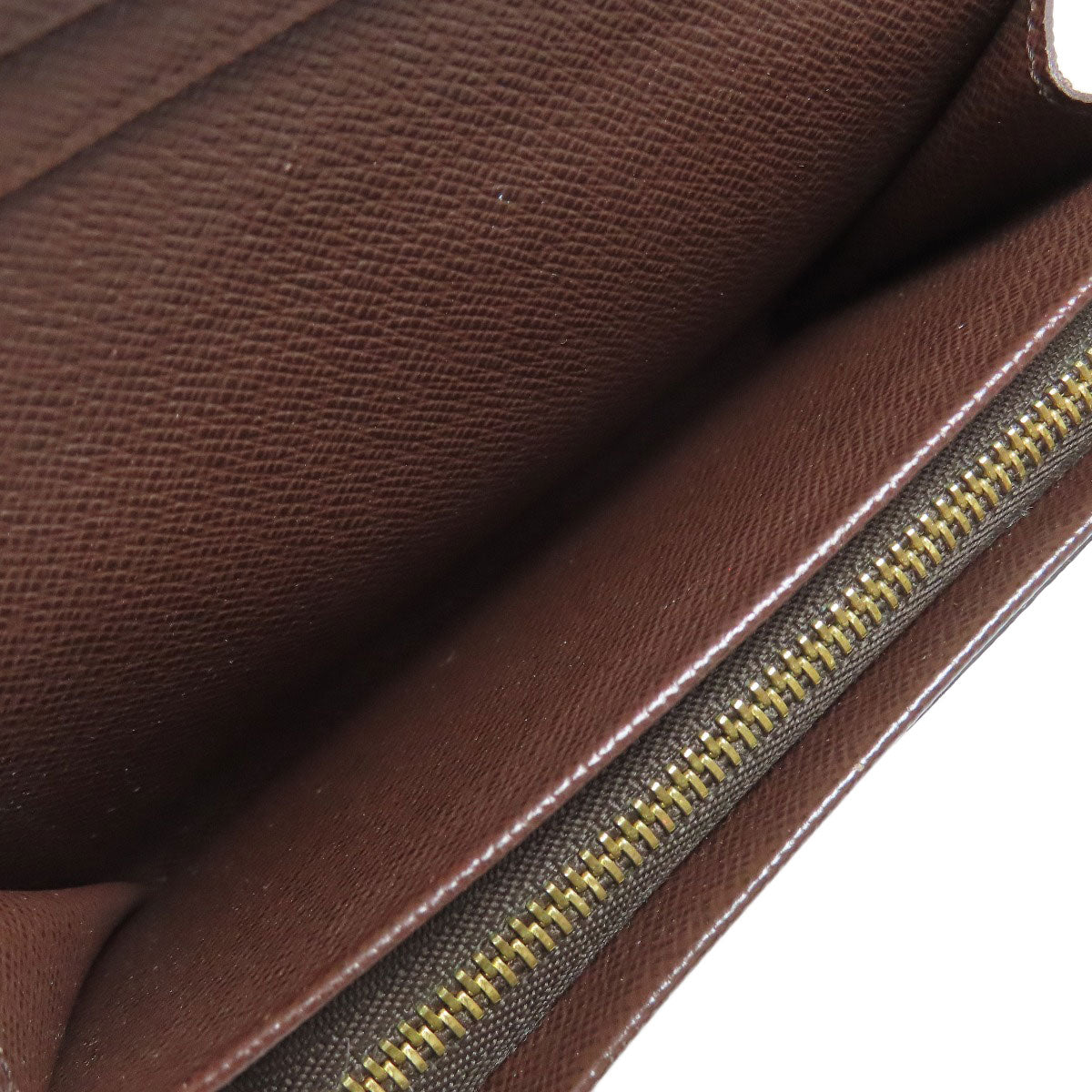 LOUIS VUITTON Bifold Wallet N61736 Damier canvas Brown Portefeuille Tresol