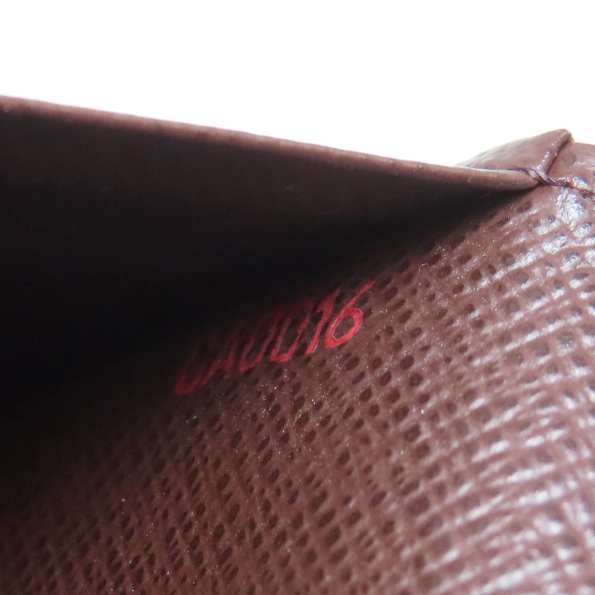 LOUIS VUITTON Bifold Wallet N61736 Damier canvas Brown Portefeuille Tresol