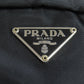 PRADA Accessory pouch Nylon black logoMetal Women Used Authentic