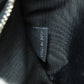 PRADA Long Wallet Purse 1M1037 Safiano black logo Women Used Authentic