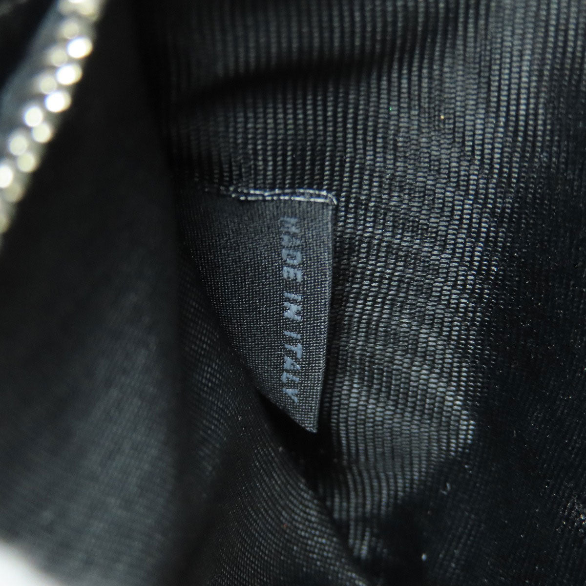 PRADA Long Wallet Purse 1M1037 Safiano black logo Women Used Authentic