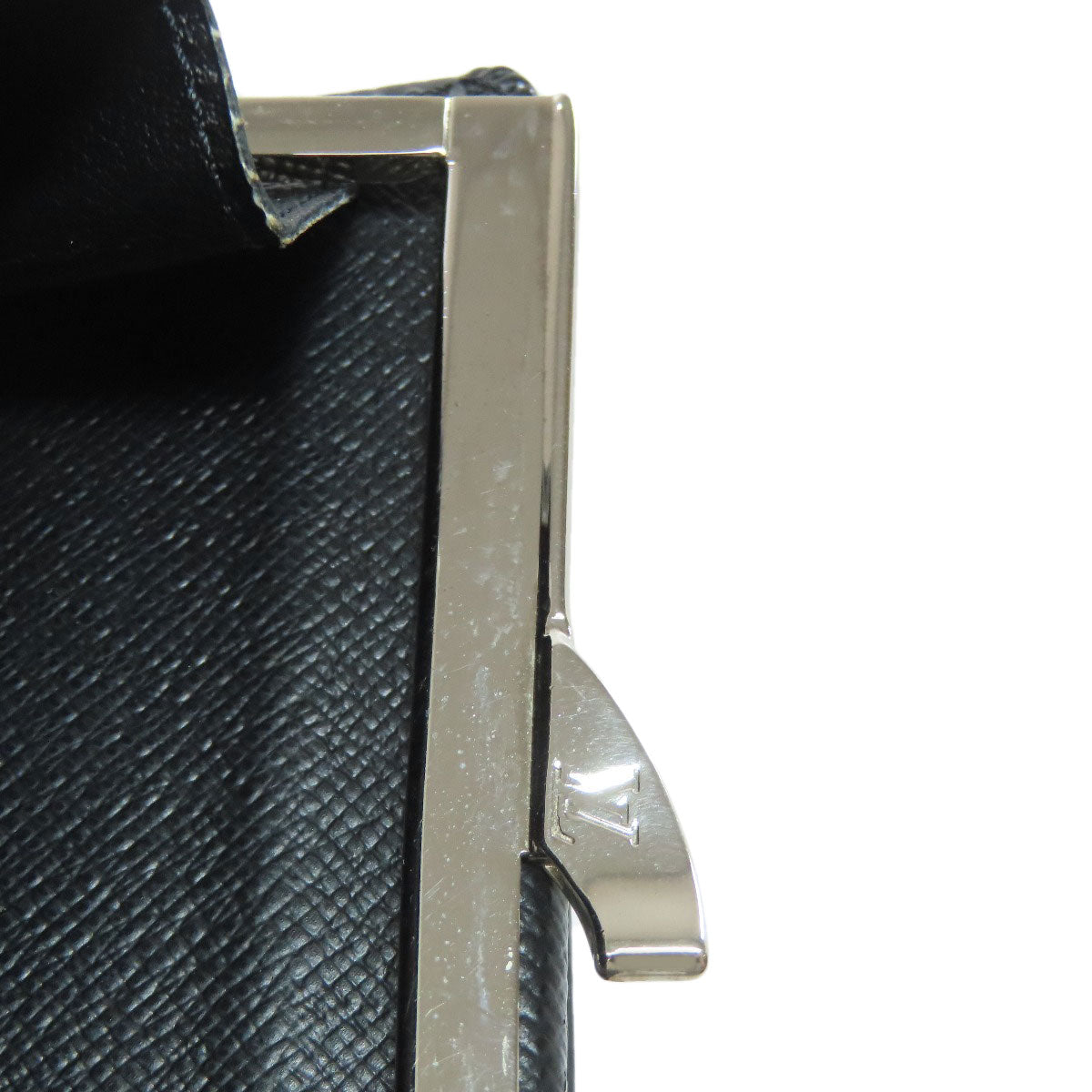 LOUIS VUITTON Bifold Wallet M63242 Epi black Portefeuille Vienova Women Used Authentic