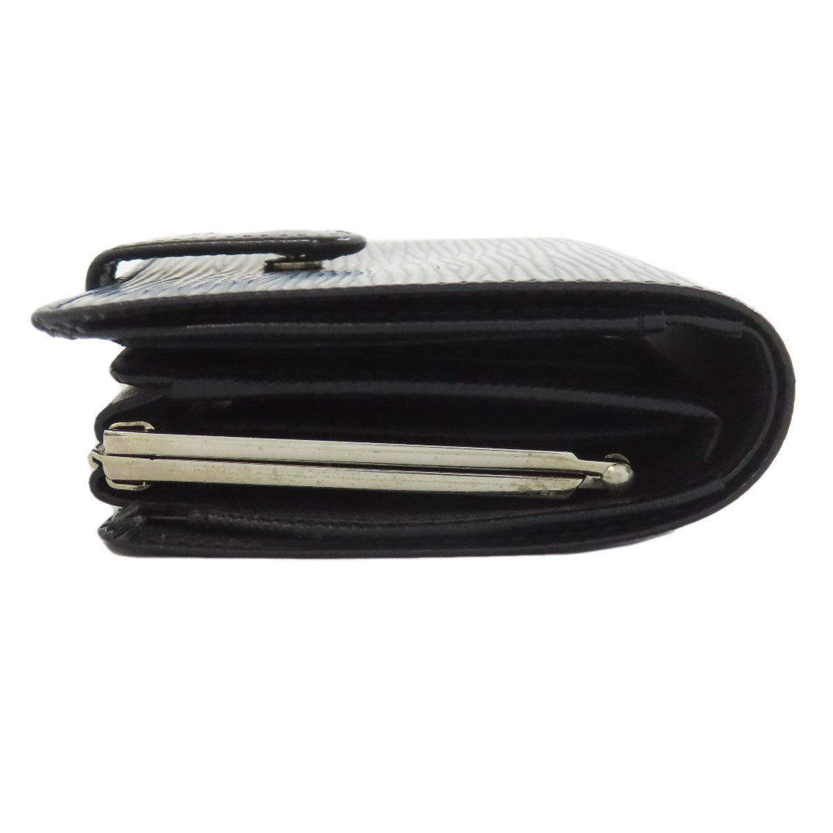 LOUIS VUITTON Bifold Wallet M63242 Epi black Portefeuille Vienova Women Used Authentic