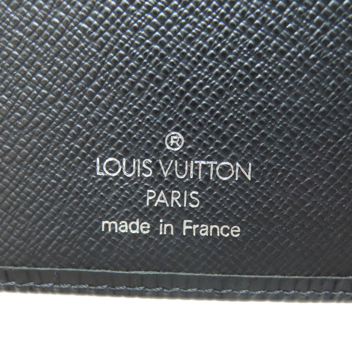 LOUIS VUITTON Bifold Wallet M63242 Epi black Portefeuille Vienova Women Used Authentic
